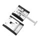 thumbnail image 1 of GAXIRE 2Jgo Cerradura Metálica Para Puerta De Remolque Fácil De Instalar Y Duradera Plata, 1 of 8
