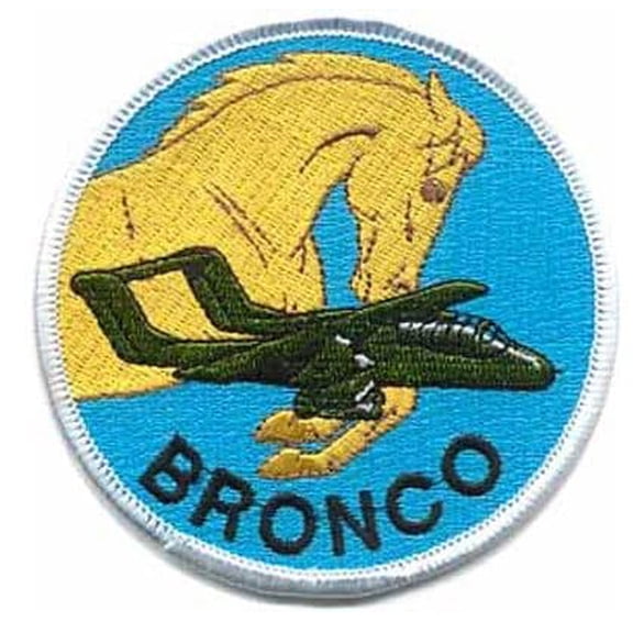 OV-10 Bronco Squadron Patch –Sew On, 4" USA Made
