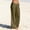 *Army Green, variant on ClodeEU Womens Low Waist Linen Blend Wide Leg Pants with Drawstring ,Lightweight Summer Pants with Pocket White,Womens Plus S