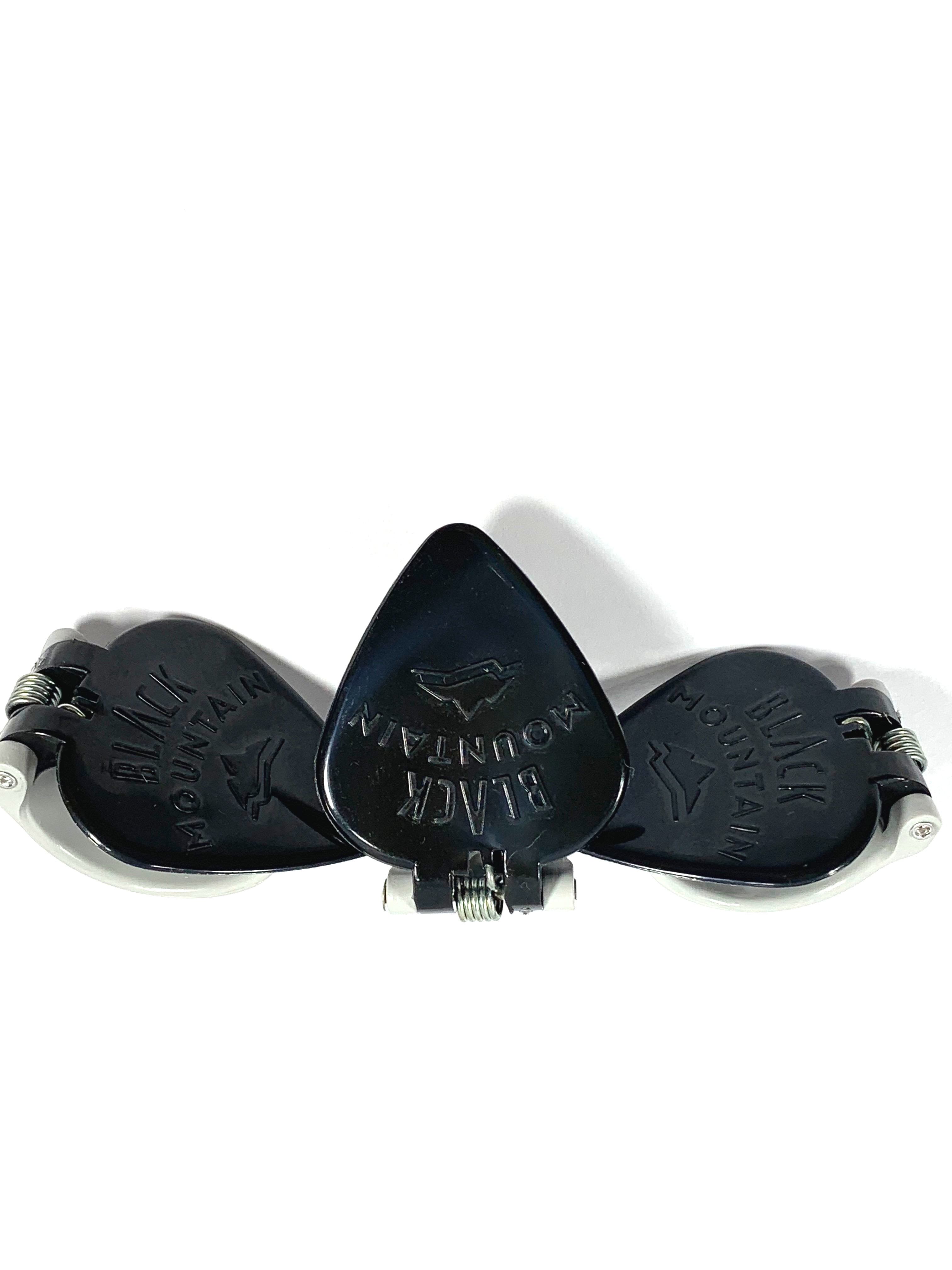 Black Mountain Thumb Pick - Three Picks - Spring Fit Medium Thumb Flat Pick Combo