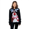 thumbnail image 2 of Chandail de Noël Nosy Reindeer pour Femmes Ugly Christmas, 2 of 3