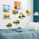 thumbnail image 2 of Billuyoard Pegatina de pared de coche de ingeniería para habitación de niños, pegatinas autoadhesivas para vehículos, diseño de escena, Decoración del hogar, 2 of 6