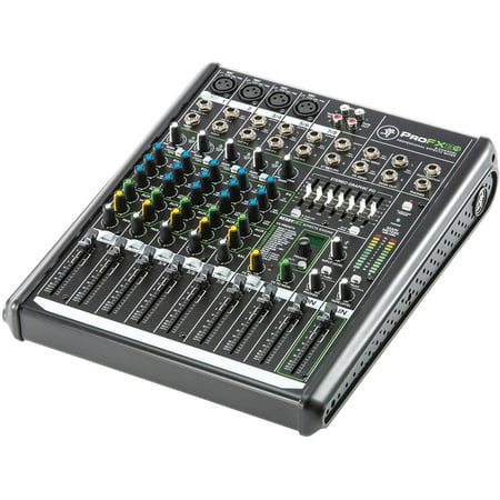 20 Channel Compact Mixer - Mackie PROFX8V2 8-Channel Compact Mixer with USB and Effects