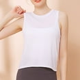 thumbnail image 3 of Chbgutlmr Workout Tops for Women Crewneck Sleeveless Running Tees Athletic Loose Breathable Yoga Tops, 3 of 5