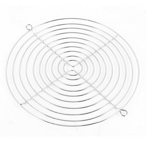 Uxcell Metal Fan Grill Finger Guard Protect Cover 6" for PC Computer Silver Tone