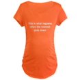 thumbnail image 1 of CafePress - Internet Down Maternity T Shirt - Maternity Dark T-Shirt, 1 of 1