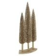 thumbnail image 3 of Northlight Sisal Christmas Trees Decor - 25" - Rose Gold - Set of 3, 3 of 4