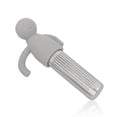 thumbnail image 1 of Infusores de té Colador de acero inoxidable Malla fina Manija de silicona Filtro de utensilios de té portátil Taza de té Tébidas de té Accesorios decorativos Gris claro Sweethay HA012153-04, 1 of 7