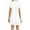 White, variant on Ichuanyi Woman Dress Fashion Women Casual Short Sleeve O-Neck Solid Ladies Loose Mini Dress