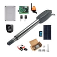 thumbnail image 2 of WIFI Controls PKM-C02 Heavy-Duty Solar Single Automatic Gate Opener Kit For Driveway For Swing Gates Up To 15 Feet ,Ultra-Quiet Operation, 2 of 7