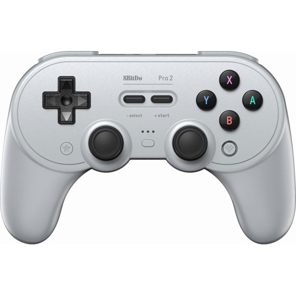 8BitDo Pro 2 Bluetooth Gamepad - Hall Edition - Grey