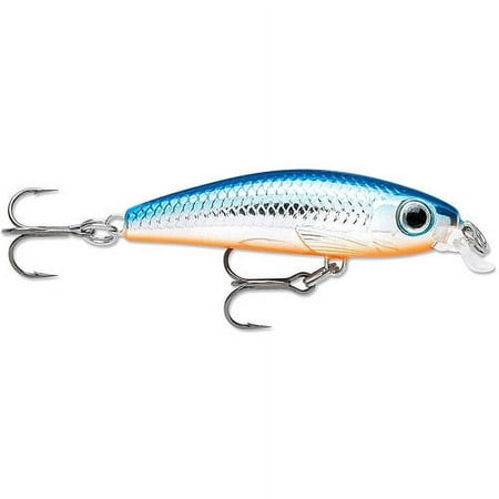 UPC: 0022677194028 | Rapala Ultra Light Minnow 06 Fishing Lure 2.5 1/8oz Silver Blue