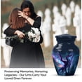 thumbnail image 4 of Dragon Keepsake Cremation Urn For Human Ashes Men, 1 Large Decorative Urns For Human Ashes Adult Mom, Small Urns For Father Set Of 4, Blue Urn For Adult Female 10&3 Inch, 4 of 7
