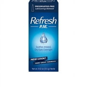 Refresh P.M. Lubricant Eye Ointment 0.12 oz. Box