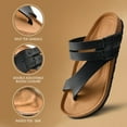 thumbnail image 6 of Aerothotic Kaizen Split Toe Cork Footbed Comfortable Slides for Women, 6 of 6