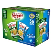 Sensible Portions Garden Veggie Straws, Variety Pack, 1 Oz, 36 Ct