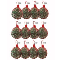 Fun Express 5/8" Multicolored Glass Marbles with Netted Storage Bag - 12 Sets