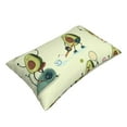 thumbnail image 3 of EasygdpAvocado For Exercise Polyester Fiber Double-Sided Pillowcase,Super Soft,Comfortable And Luxurious Pillowcase,Not Easy To Break Or Deform- 16"X24", 3 of 9