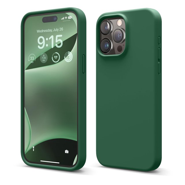 Funda de teléfono Elago Liquid Silicone compatible con iPhone 15 Pro Max