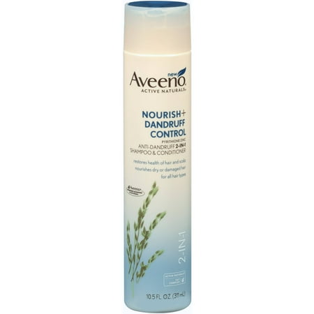 AVEENO Nourish + Dandruff Control 2 in 1 Shampoo & Conditioner 10.5 oz