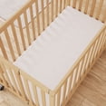 thumbnail image 6 of Foundations SafeFit Full-Size Crib Sheets, 100% Cotton, Heavy-Duty Elastic, 6-Pack, White, 6 of 7