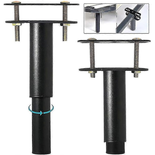 2pcs Adjustable Height Center Support Leg For Bed Frame, Bed Center Slat Heavy