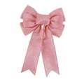 thumbnail image 5 of Tachiuwa Easter Wreath Bow Ornament,Easter Decor,Spring Wreath Bow for Front Door for Wedding Front Door Tree Holiday Home Pink, 5 of 10