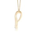 thumbnail image 2 of ANGARA Natural Gypsy-Set Diamond Horseshoe Pendant in 14K Yellow Gold for Women (Size-3.8mm| Color-I-J| Clarity-I1-I2) | Anniversary, Jewelry Gift for Women | Natural Diamond Necklace, 2 of 7