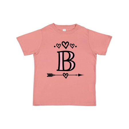 

Inktastic Letter B Monogram Tribal Arrow Gift Toddler Toddler Girl T-Shirt
