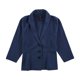 thumbnail image 1 of Chaqueta de moto Alfani tejida de 3 botones para mujer azul PL, 1 of 2