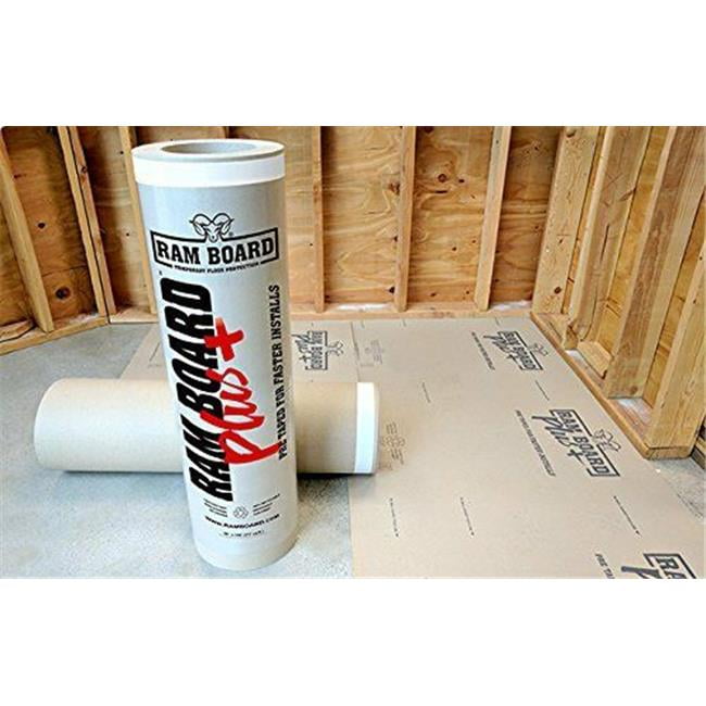Ram Board 252289 38 x 100 in. Ram Board Plus Floor Protection Walmart