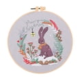 thumbnail image 2 of Lipstore Christmas Embroidery Kit Craft Set Adults Xmas Material Package Accessories DIY Bunny, 2 of 8