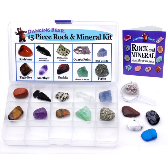 Oso bailarín de la colección Rock & Mineral con caja coleccionista