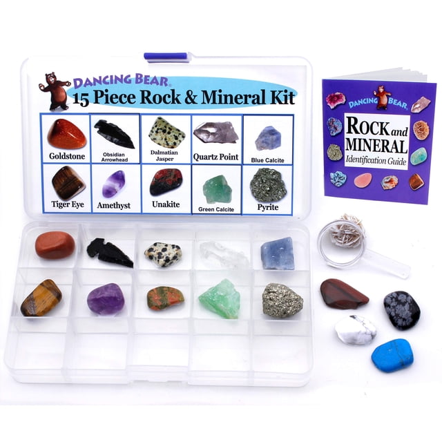 Oso bailarín de la colección Rock & Mineral con caja coleccionista