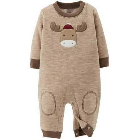 Child of Mine Newborn Baby Boy Character Microfleece Jumpsuit