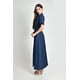 thumbnail image 2 of Vestido largo de mezclilla Roman Fashion /Juvenil, 2723 (Azul dark) azul oscuro CH, 2 of 5