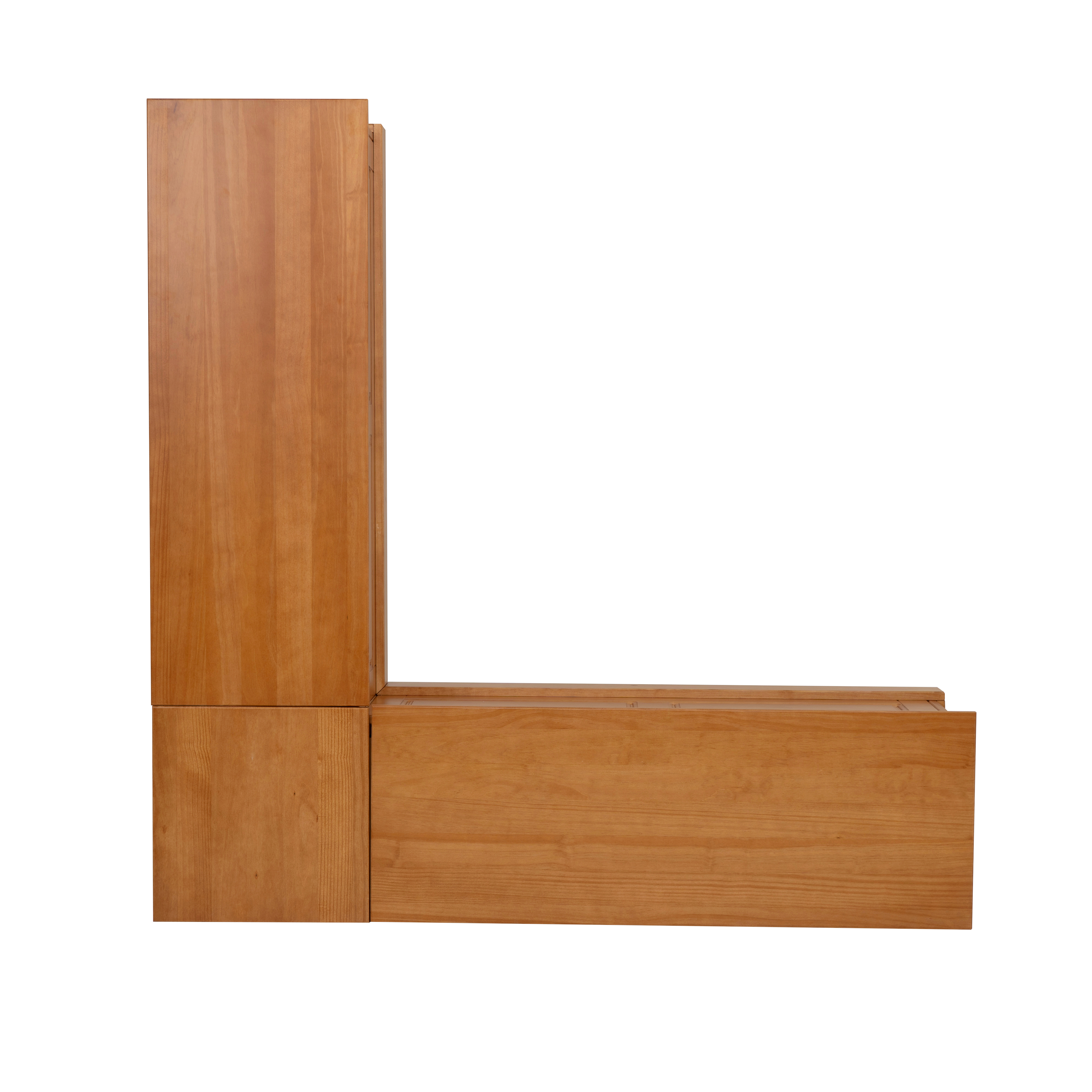 Tobin Backless Nook Caramel
