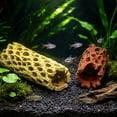 thumbnail image 4 of mdesiwst Aquarium Shrimp Cave, Artificial Tree Trunk Shrimp Hide, Fish Tank Hideout, Realistic Trunk Cave for Betta Shrimp Hiding And Resting, 4 of 7