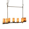 thumbnail image 2 of Meyda Tiffany 115870 Cero 8 Light 52" Wide Pillar Candle Linear Pendant, 2 of 2