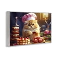 thumbnail image 3 of Stupell Industries Fluffy Baker Cat Gray Framed Giclee Art design by Image World, 20 x 30, 3 of 8