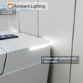 thumbnail image 5 of GT Smart Toilet with Heated Seat and Night Light, Tankless Toilet, Modern One-piece Toilet with Remote Control and Automatic Cover, Standard Comfort Height Toilet, White, 5 of 13