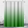 thumbnail image 2 of Lime Green Shower Curtain Set with Hooks Modern Gradient White to Green Shower Curtains for Bathroom Hotel Dorm Solid Boho Waterproof Fabric Shower Curtain 84x72inches, 2 of 6
