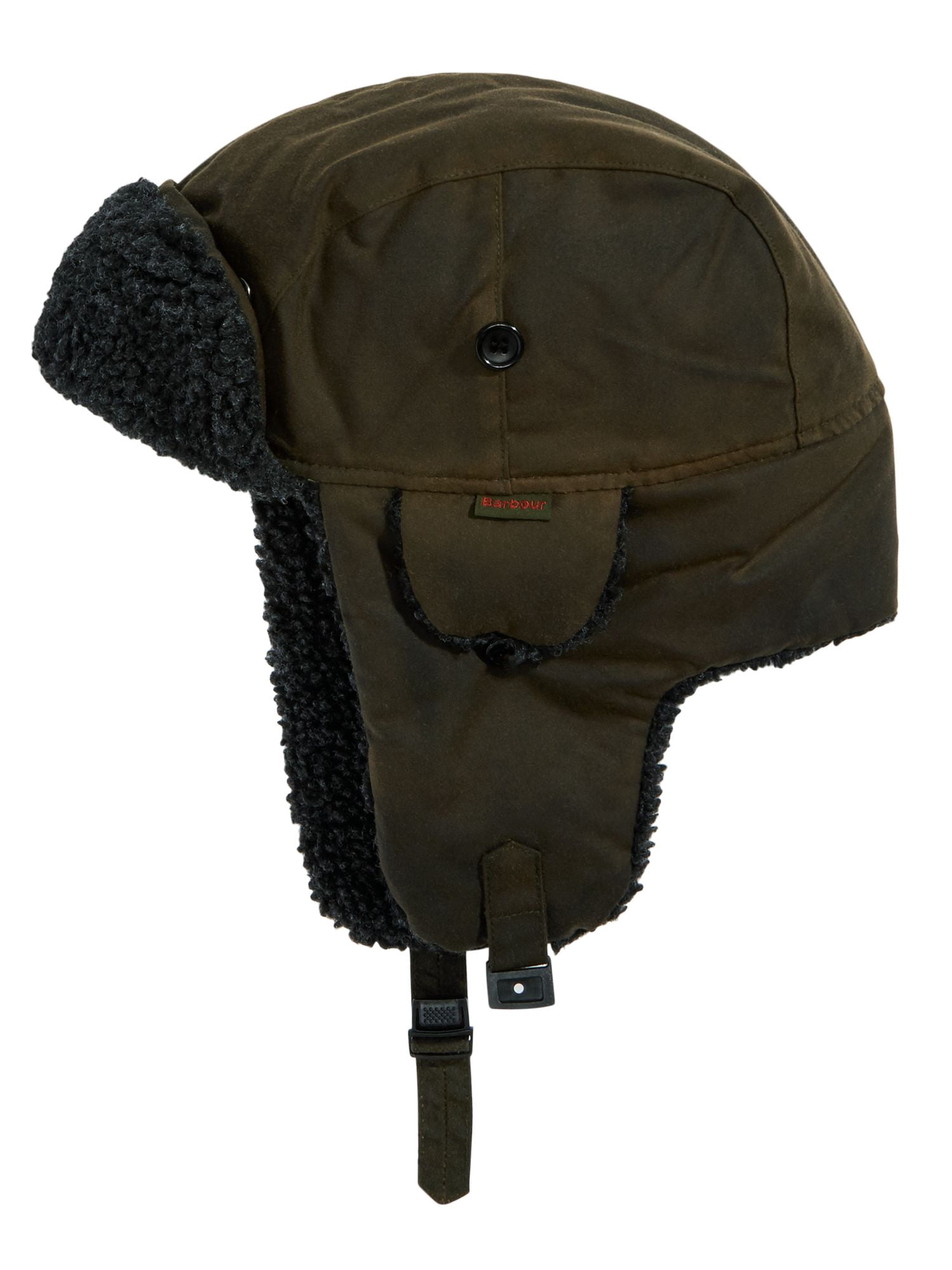 BARBOUR Mens Green Fitted Fleece-Lined 