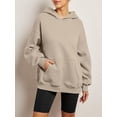 thumbnail image 2 of Womens Oversized Sweatshirts Pullover Hoodies Fleece Sweaters Long Sleeve With Pockets Winter Fall Outfits Y2k Clothes, 2 of 7