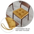 thumbnail image 3 of unbranded Cojín De Asiento Amarillo De Para Comedor Soporte Cómodo Y Antiresbalante Para Hogar, 3 of 8
