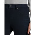 thumbnail image 3 of HUE Womens High-Waist Denim Leggings Style-U20652, 3 of 3