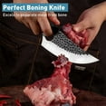thumbnail image 5 of Viking Boning Knife Japanese Forged Handmade Kitchen Butcher Cleaver With Sheath, 5 of 6