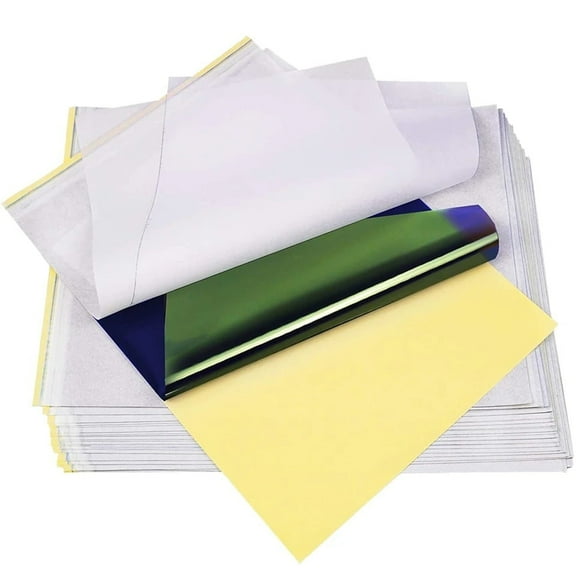 Yuelong Tattoo Transfer Paper 10 Sheets Tattoo Stencil Paper A4 Size 4 Layers DIY Tattoo Tracing Paper Tattoo Kit Tattoo Supplies