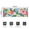 thumbnail image 5 of Pioneer Flower Floral Print Pattern Door Rugs,Washable Non Slip Door Mats Indoor,Decorative Door Mats,Entry Mat Indoor for Entrance,Bedroom,Kitchen,Bathroom,16"x47", 5 of 6