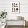 thumbnail image 7 of Americanflat 18x26 Collage Picture Frame - Use as Sixteen 4x6 Picture Frame Openings or One 18x26 Photo Frame Made of Engineered Wood with Polished Plexiglass - White, 7 of 7